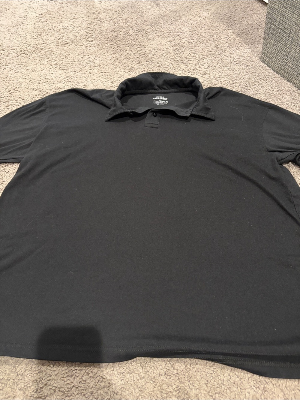 Built Different- Black Men's Polo Shirt